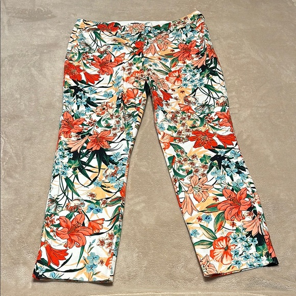 XOXO Pants - Floral Print Pants